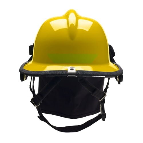 BULLARD Yellow Fire Safety Helmet Lt - Safety Helmet UAE